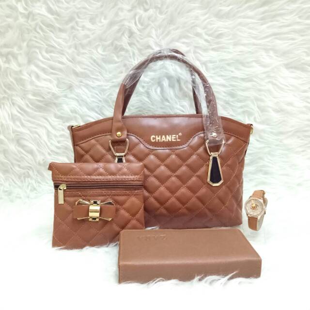 Tas paketan 4in1 hb wanita cl dompet