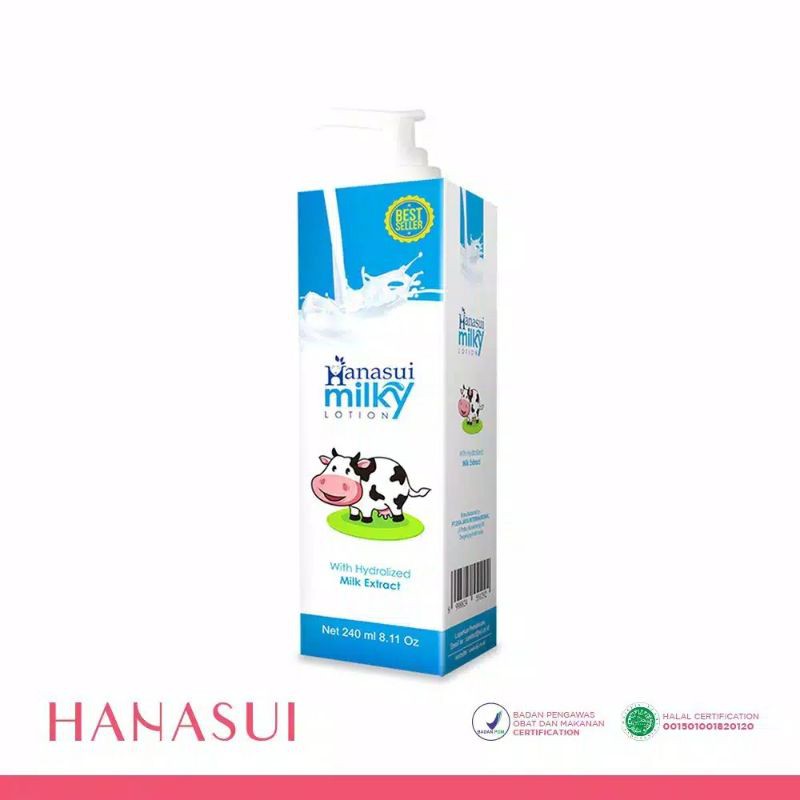 Hanasui handbody milky lotion