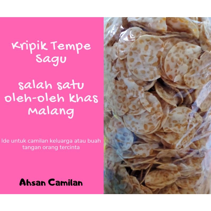 

Keripik Tempe sagu 250gr