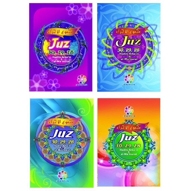 Buku Saku Kumpulan Juz 28 29 30 / Hadis Arbain / Al Matsurat / Al Quran Saku Indiva