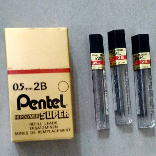 

Isi pencil 2b,0,5 pentel