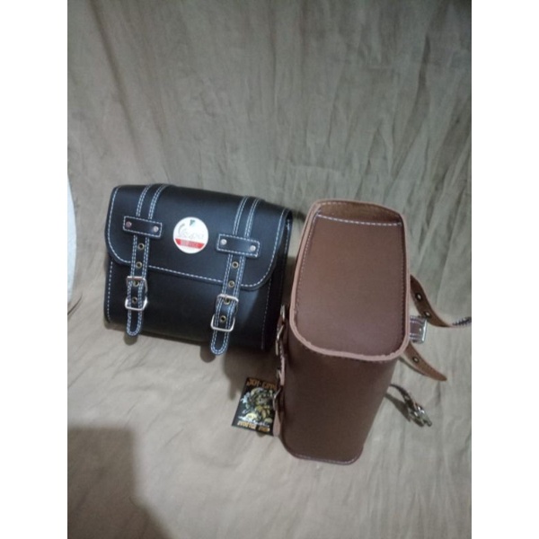 tas vespa / side bag back rack vespa / aksesoris vespa