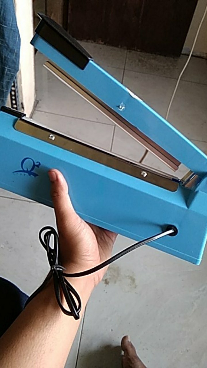 Impulse Sealer Q2 20 Cm - Alat Perekat Plastik 200 Mm Press Kemasan Makanan Mini Murah