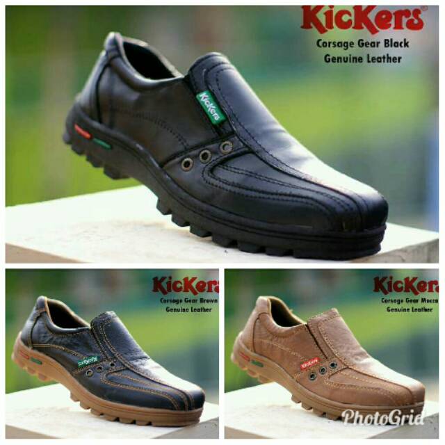 PROMO!  SEPATU SLOP KULIT ASLI