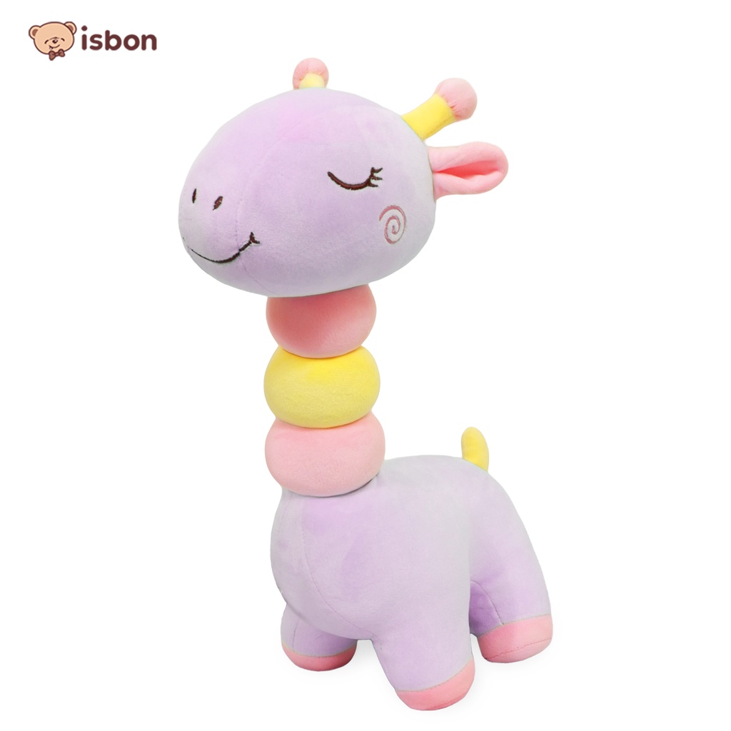 Boneka Giraffe Jerapah Rainbow Pelangi Warna Warni Cocok Untuk Mainan Anak Bahan Halus Non Alergi ISTANA BONEKA