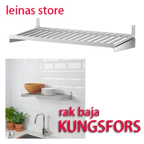 RAK Panci Dinding Baja / RAK BAJA DINDING UNTUK PIRING dan PANCI IKFORS