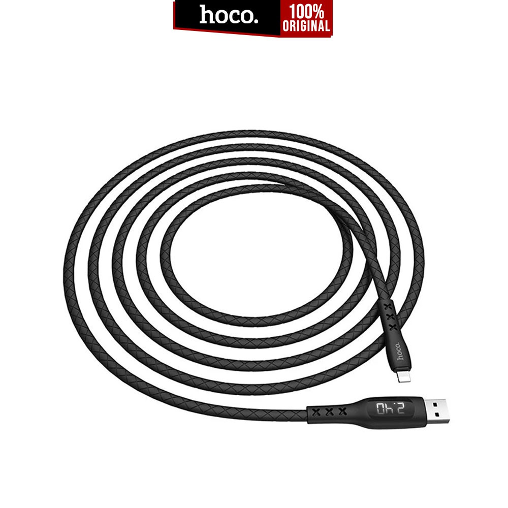 

Kabel Charger Lightning / USB Type C Hoco S6 Timing Charging Sync Data Cable