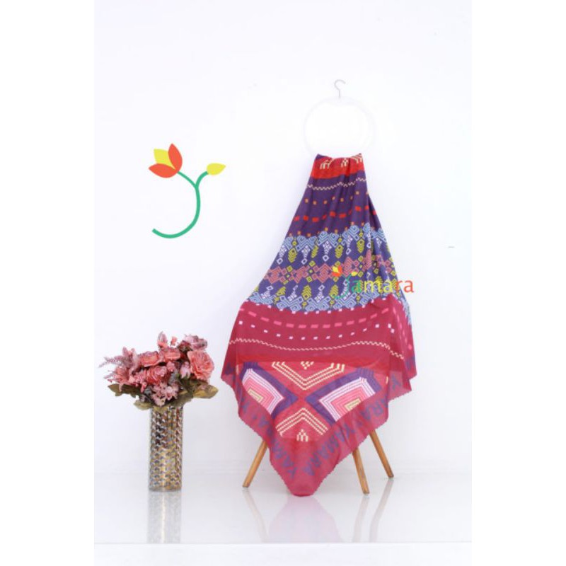Scarf Printing Original -khimar syari khimar batik hijab syari hijab batik khimar ceruty hijab cerut