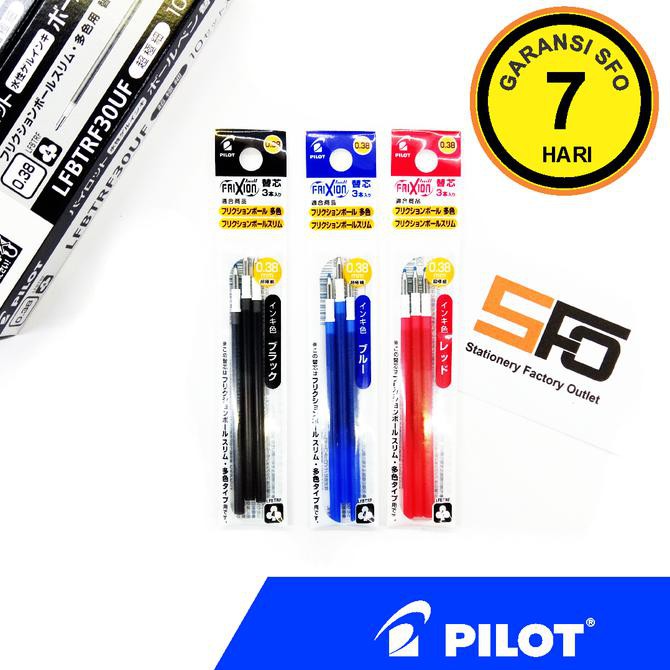 

Ready Stock] Refill Pen Pilot Frixion Slim 0.38Mm Isi 3 - Merah