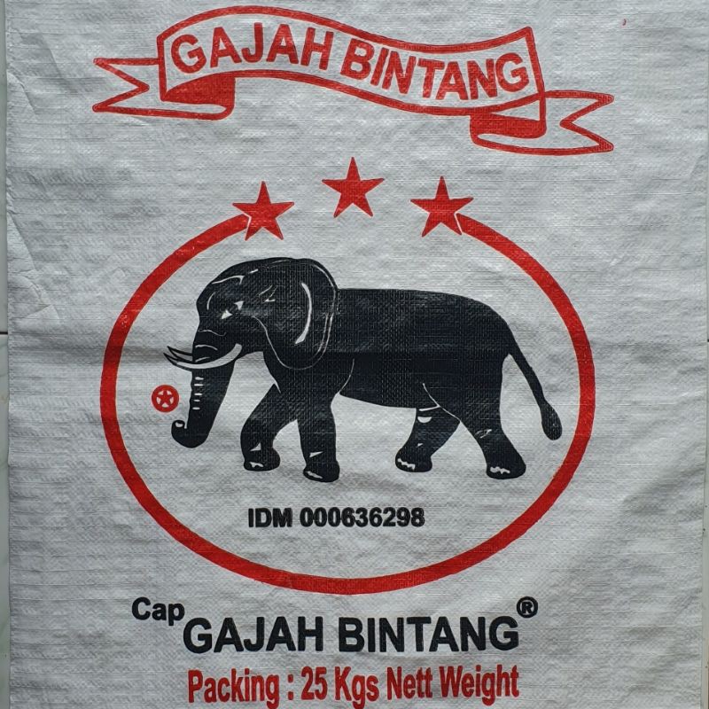 

Beras Ketan Cap "GAJAH BINTANG" 25 Kg. Produksi UD. LANCAR HIDUP GEMILANG