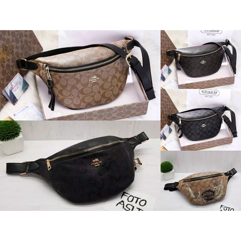 C OACH BAG #WAISTBAG #TAS DADA WANITA/WAISTBAG IMPORT TAS PINGGANG IMPORT#2677