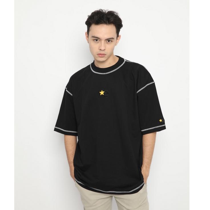 <PaJ☼> Erigo T-Shirt Oversize Moura Black |Paling popular