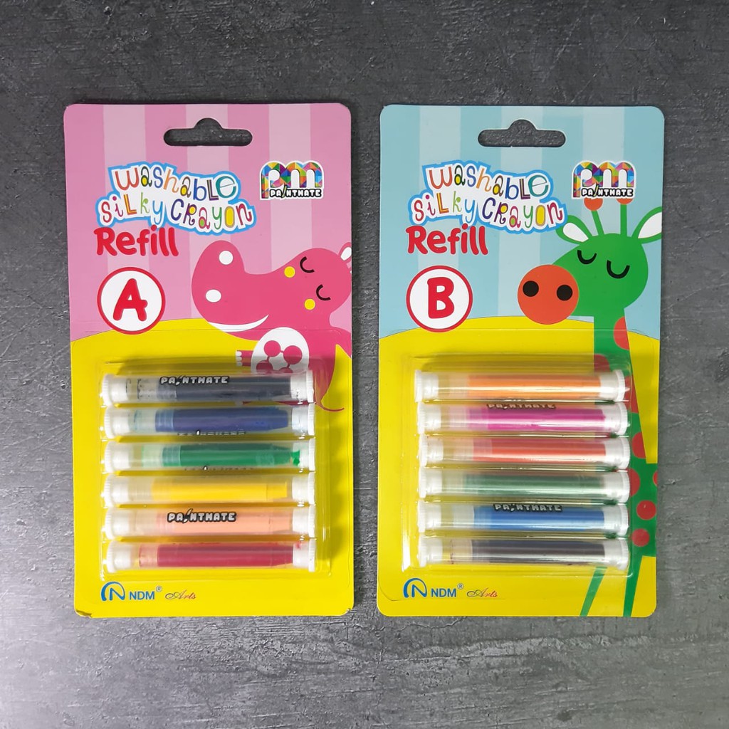 

Isi Ulang / Reffil Washabale Silky Crayon 6pcs NDM