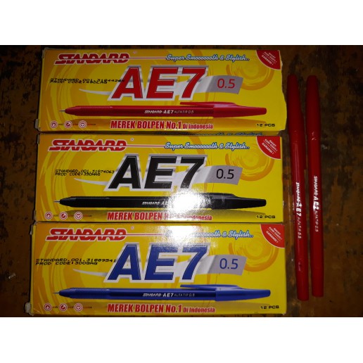 

Jual Pulpen Standard AE7 / Pen Standard AE 7 - Biru Diskon