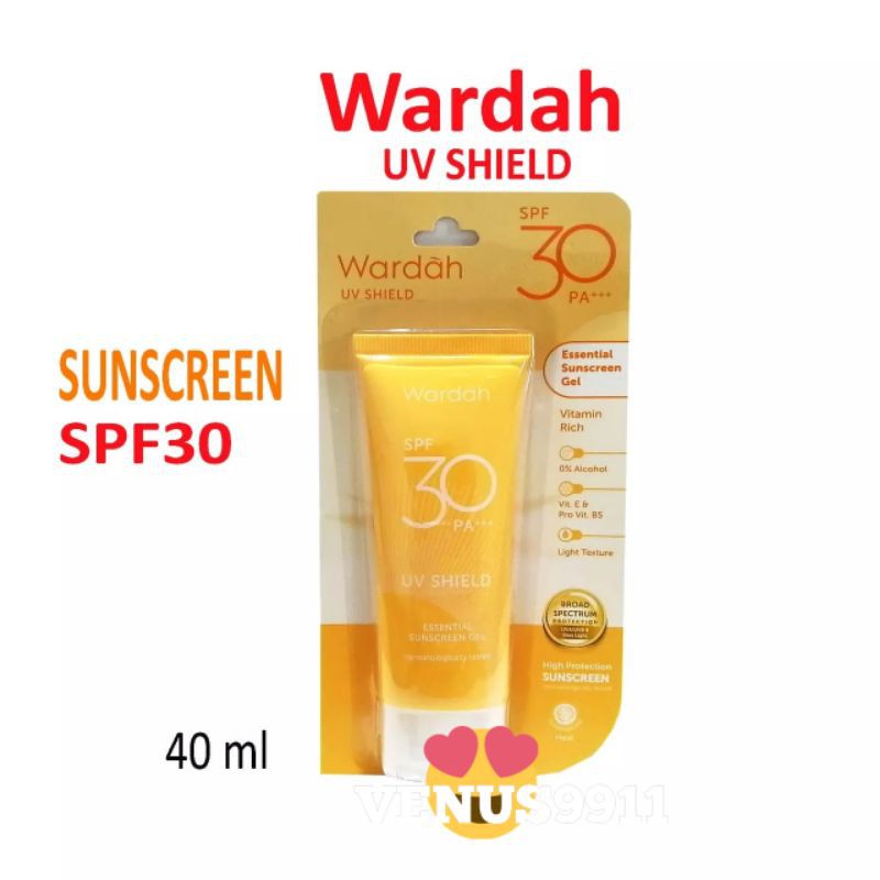 WARDAH UV SHIELD SPF 30 / SUNSCREEN WARDAH