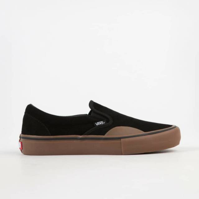 vans slip ons gum sole