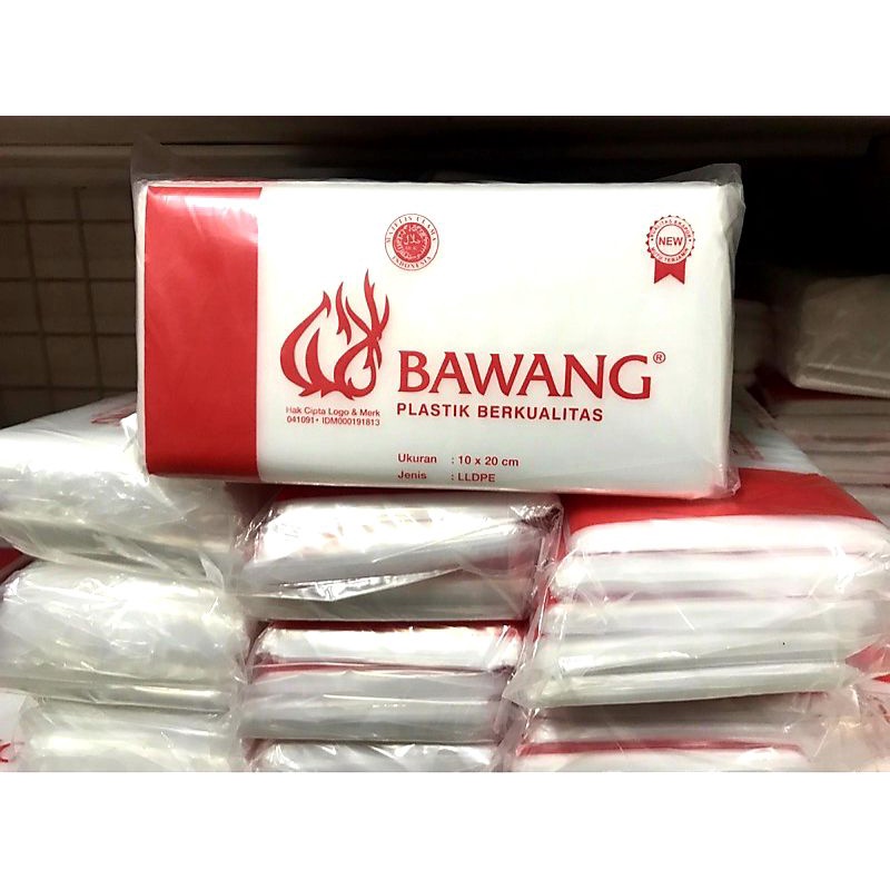 PLASTIK PE CAP BAWANG - KANTONG PLASTIK ES