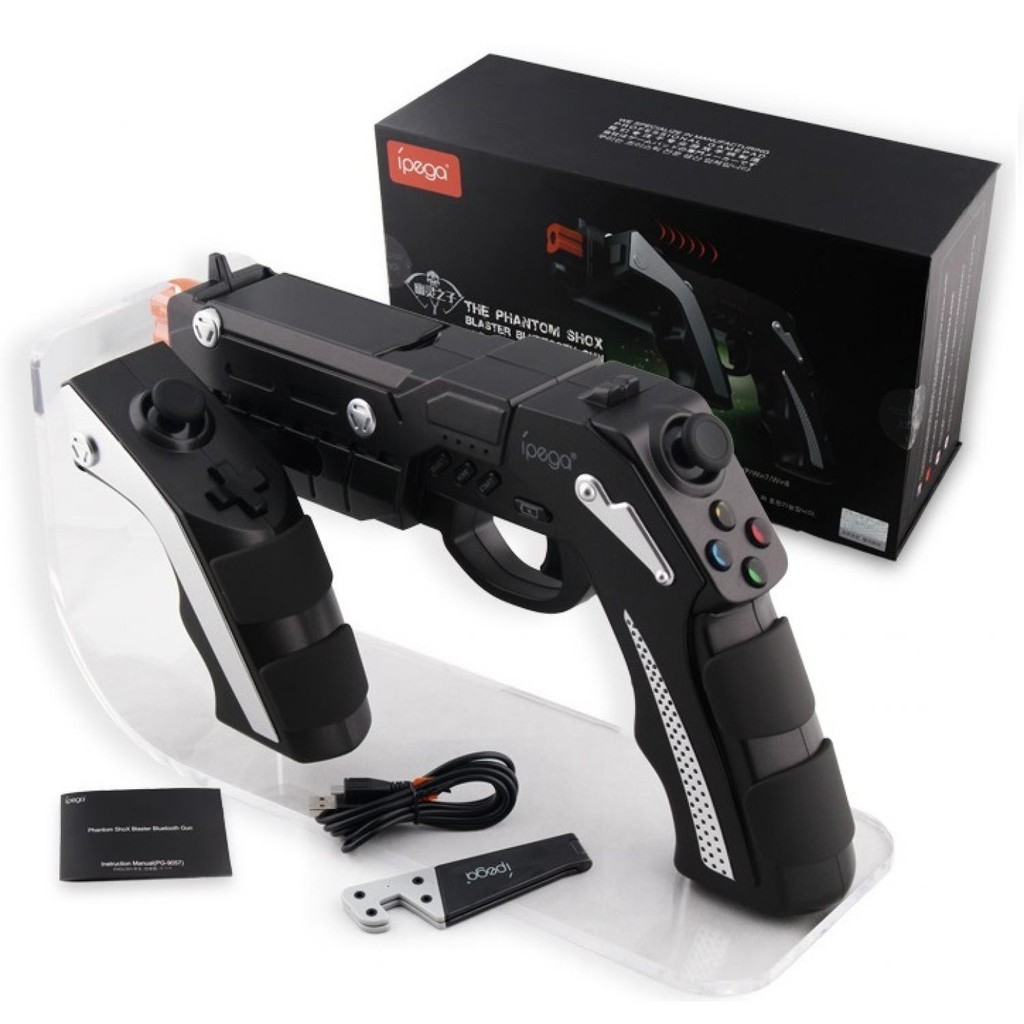Ipega The Son of Phantom Shox Blaster Bluetooth Gun Gamepad for Smartphone - PG-9057