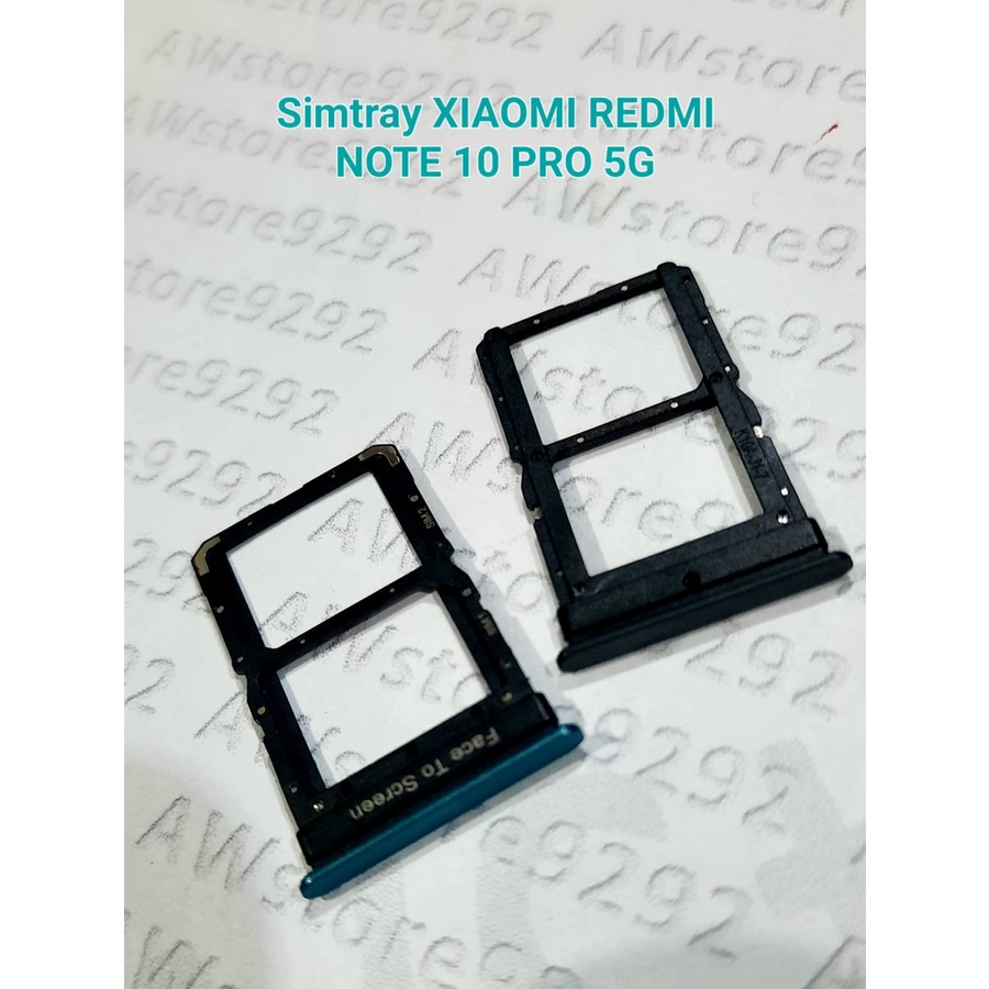 Slot Tempat Dudukan Kartu Simcard Sim Card Lock Simtray Sim Tray XIAOMI REDMI NOTE 10 PRO 5G