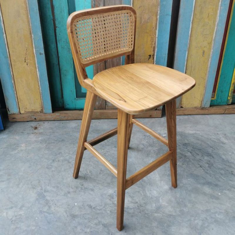 KURSI BAR KAYU / KURSI BAR STOOL / KURSI BAR KAYU JATI MURAH