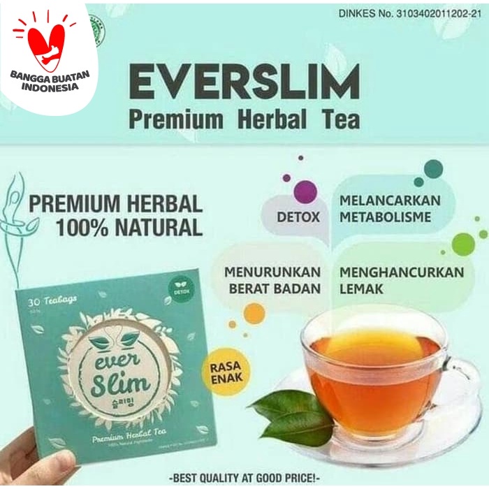 

tradisional-minuman- everwhite slim premium herbal tea 30ea -minuman-tradisional.