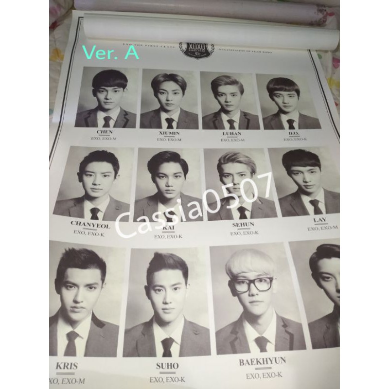 Official Poster EXO Album XOXO