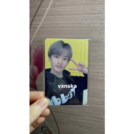 mark slow acid pc photocard hoodie selca selfie ver a