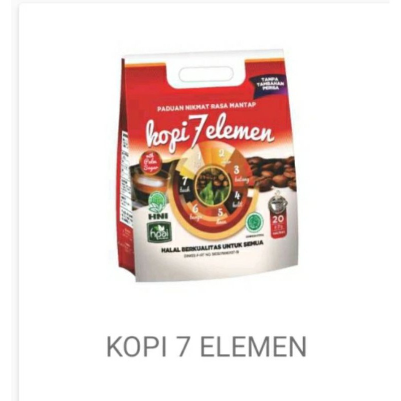 Termurah Kopi HNI 7elemen (sevel)