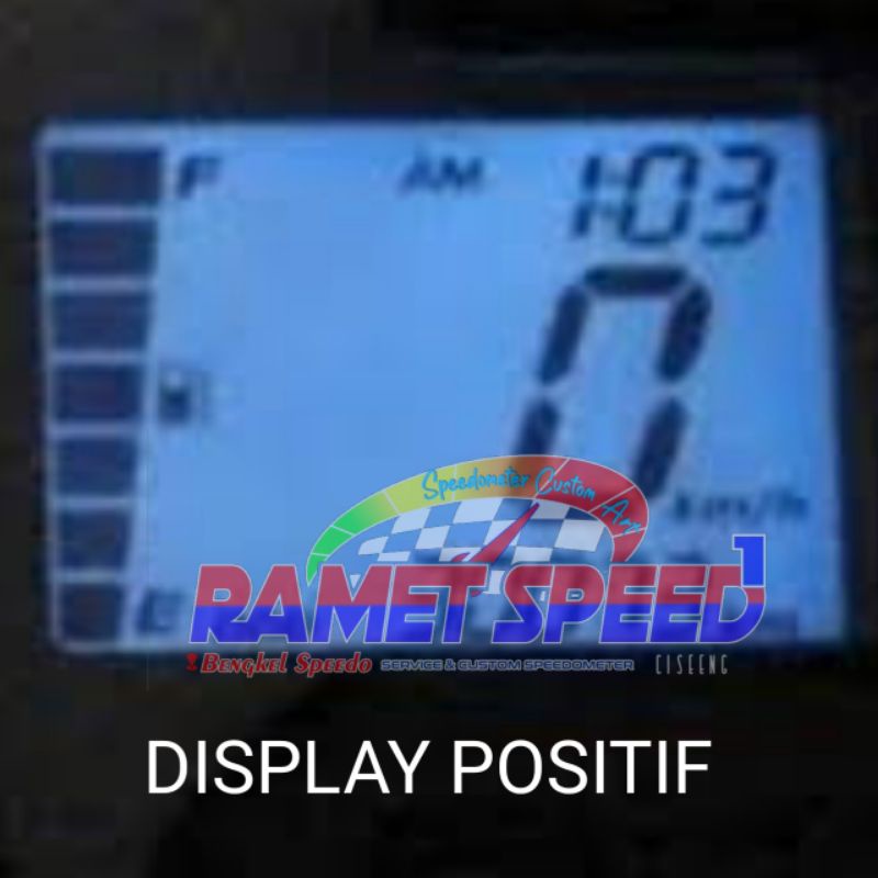Polarizer untuk lcd speedo new megapro