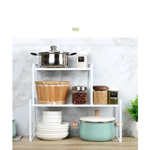 Rak Dapur - Rak Bumbu Rak Dapur Serbaguna Besi Rak Sisipan Lemari Dapur Rak Besi