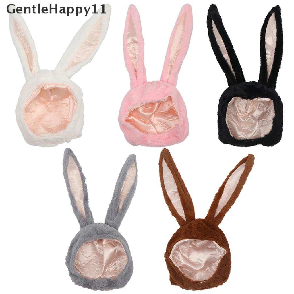 Gentlehappy Topi Plush Desain Telinga Kelinci Untuk Anak Perempuan