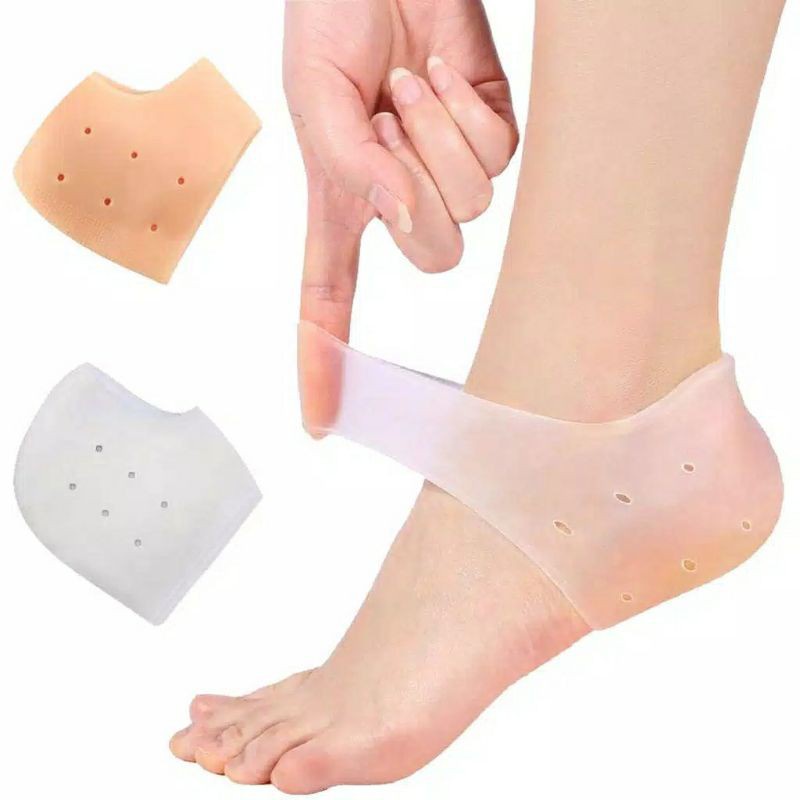 silikon pelindung tumit karet pelindung tumit alas tumit heel pad silicone