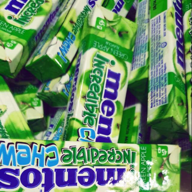 Mentos Incredible Chew Apple