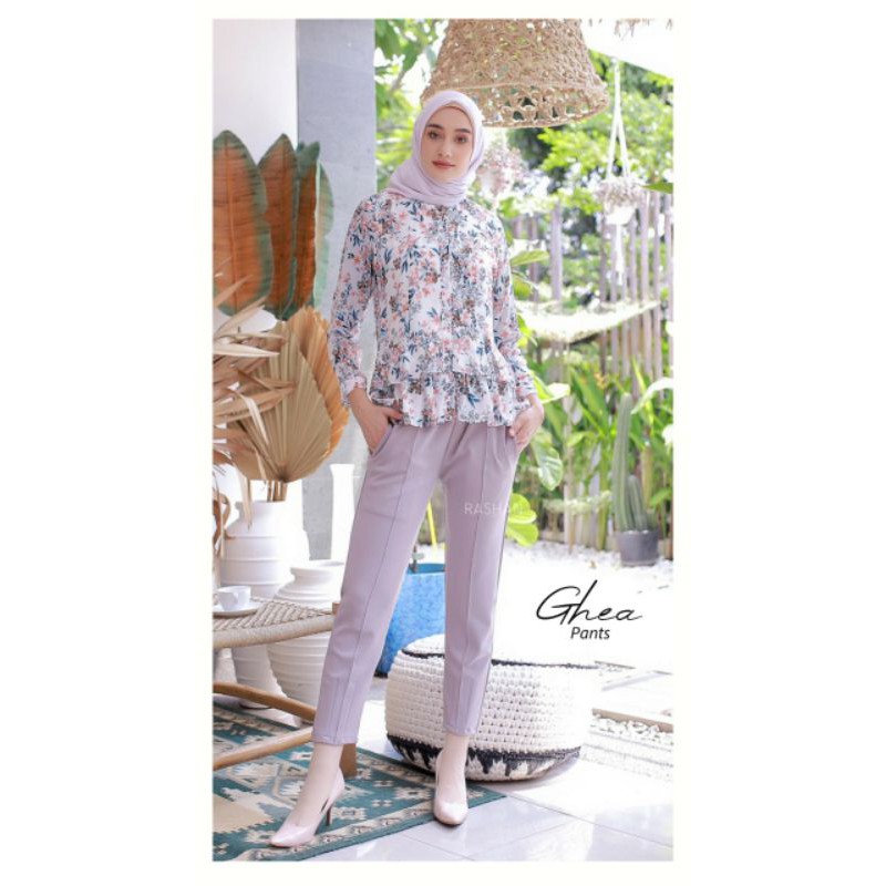 CELANA GHEA PANTS RASHAN || BAGUS UTK SETELAN TUNIK