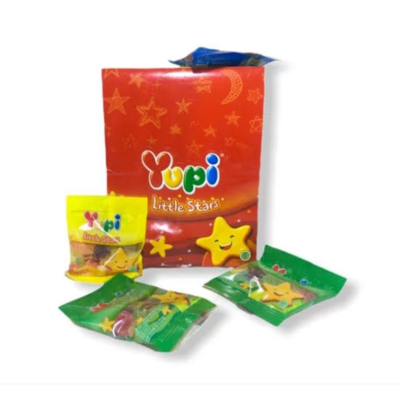 

YUPI LITTLE STARS PERMEN LUNAK BOX ISI 24 PCS by flowsnack