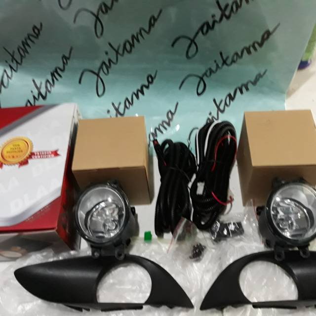 Foglamp yaris tahun 2009-2010 1set