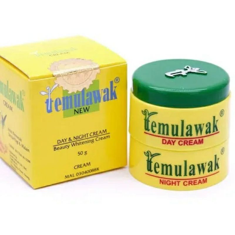 CREAM TEMULAWAK SIANG & MALAM
