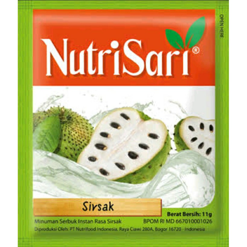 

Nutrisari Sirsak