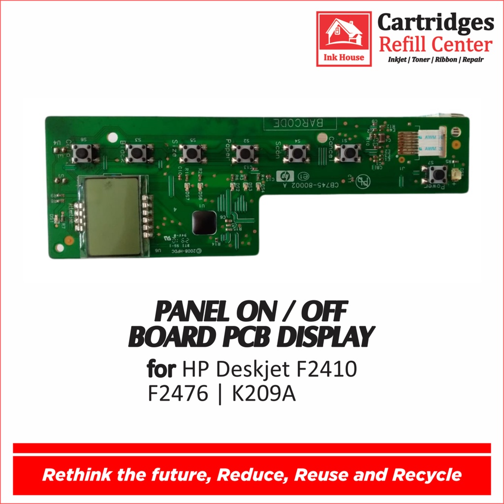 PANELBOARD HP DESKJET F2410 | F2476 | K209A - 2nd