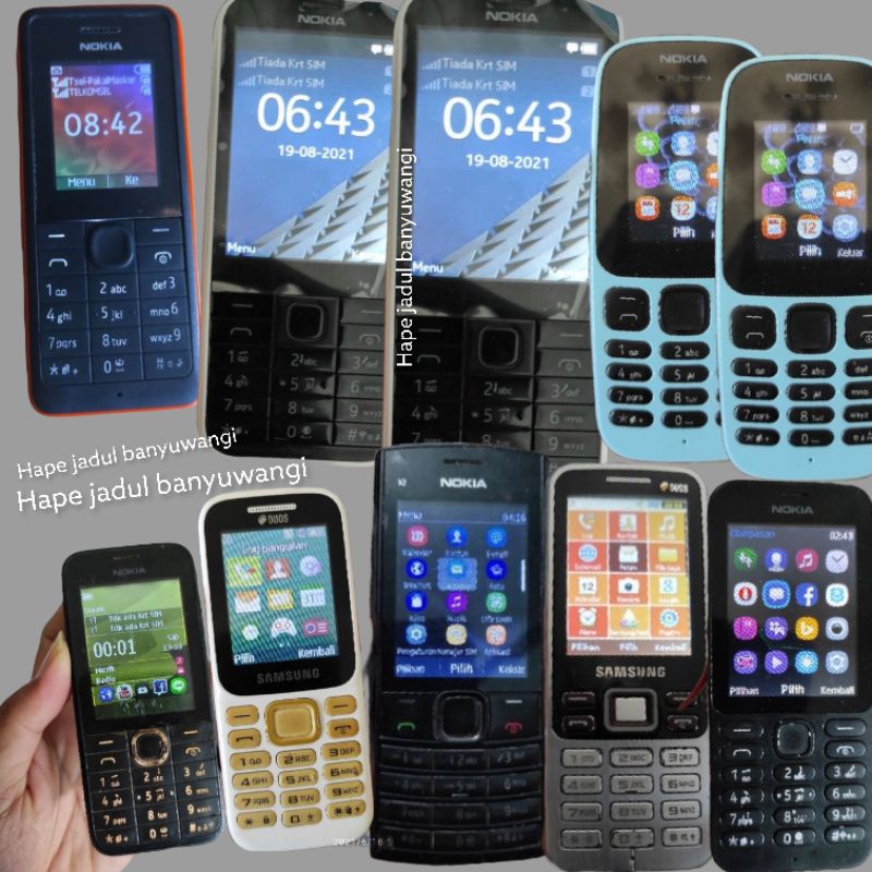 ⭐⭐⭐⭐⭐DUAL SIM NOKIA type nokia 107 108 130 220 216 225 215 150 230 second original 100%