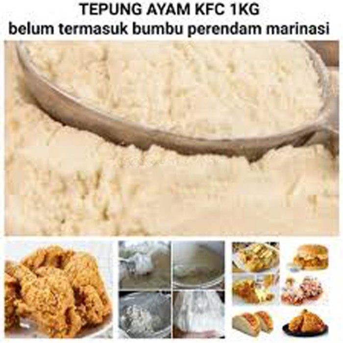 

BISA COD - JAMUR CRISPY GEPREK KFC KENTUCKY TEPUNG CHICKEN FRIED HALAL FLOUR 1K