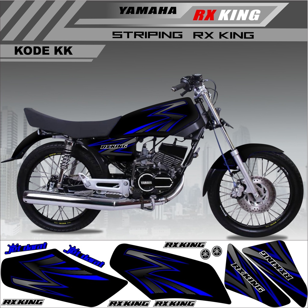 Sticker Striping Rx King Variasi Stiker Rx King Variasi Kode KK