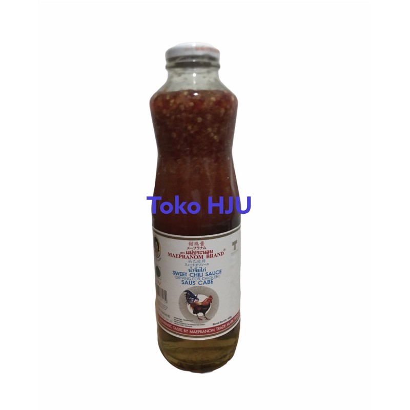 maepranom chilli oil dipping chicken saus thailand 970g