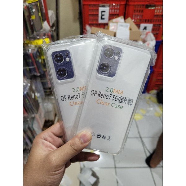 SOFTCASE ORI 2.0MM TEBAL OPPO RENO 7 5G PELINDUNG KAMERA