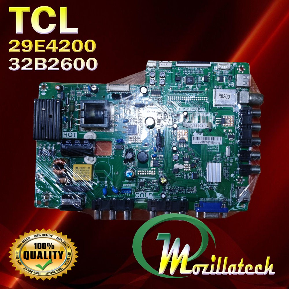 MB MAINBOARD MESIN TV TCL 29E4200 32B6200