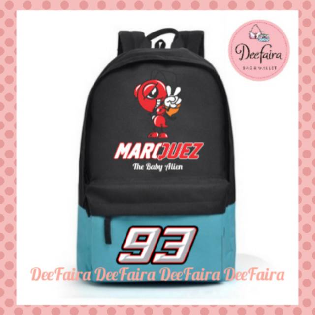 Tas Sekolah Anak Laki Laki Marc Marquez 93