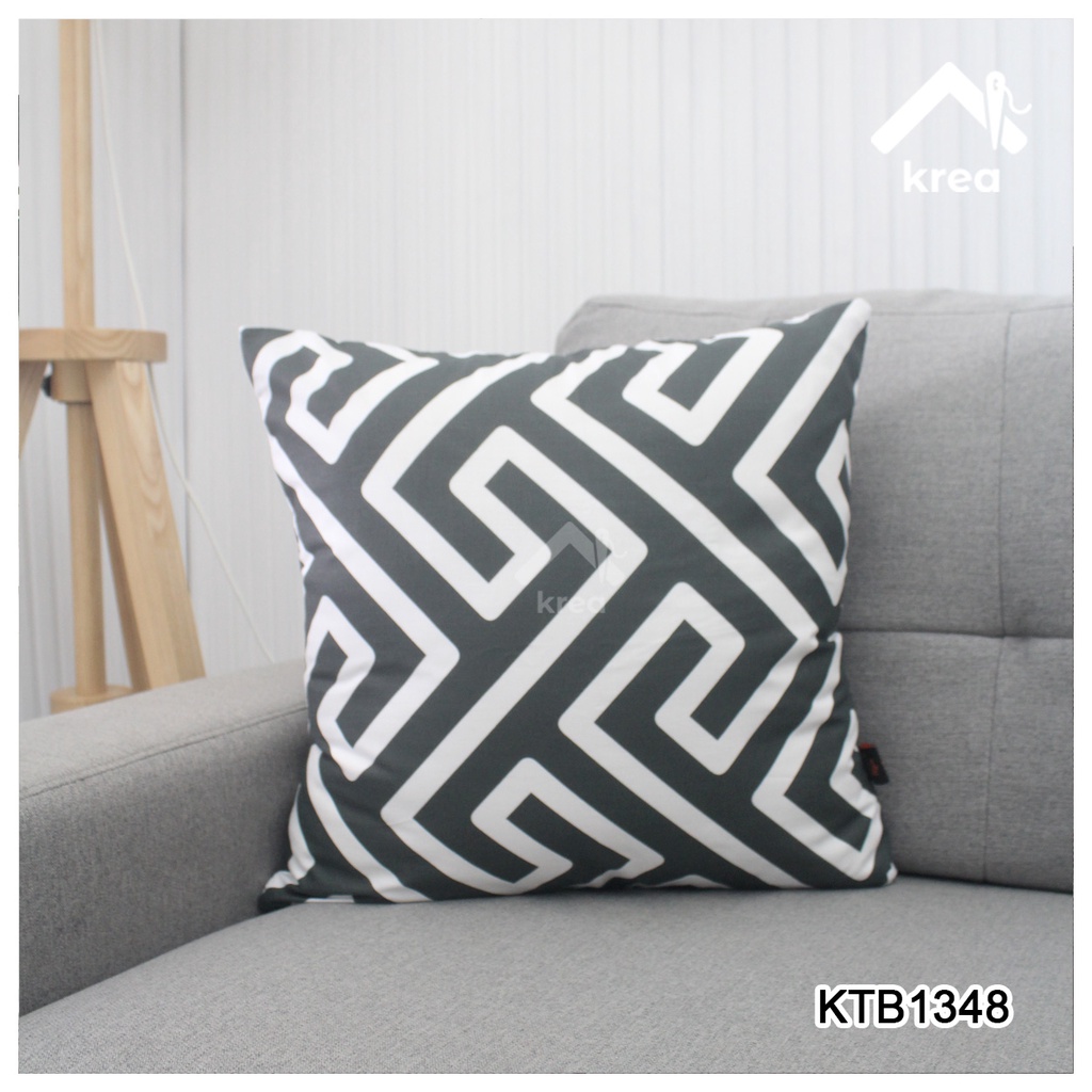 Sarung Bantal Sofa Ukuran 30x50, 40x40, 45x45, 50x50, 60x60, 70x70 - KTB1348