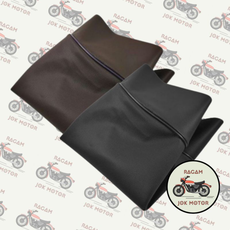 Sarung Kulit Cover Jok Motor Honda Scoopy FI KARBU Original Murah