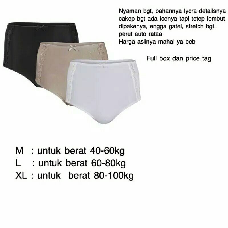 Esmara Corset BRIEFS Celana Dalam Wanita Original Branded