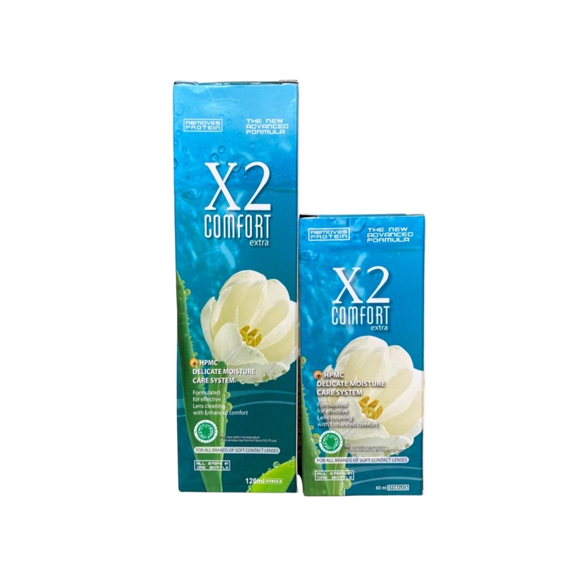 Cairan Softlens X2 60ml dan 120ml / Air Softlens X2 60ml dan 120ml